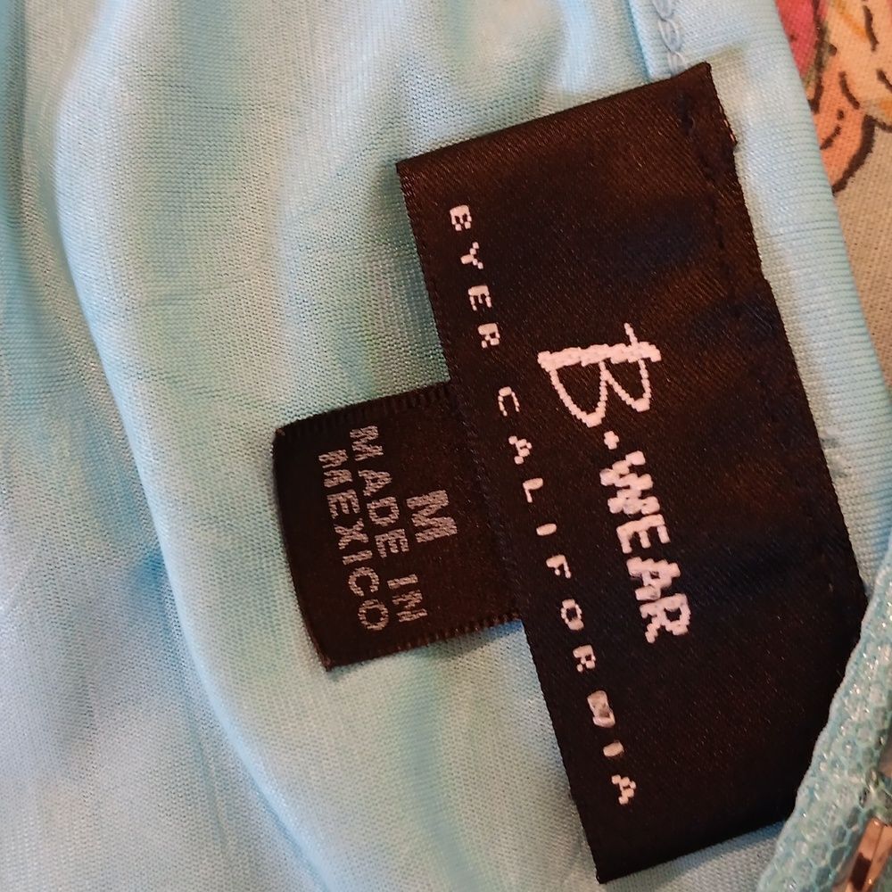 Bwear Blue Embellished Sleeveless Tank Top - Picture 7 of 12